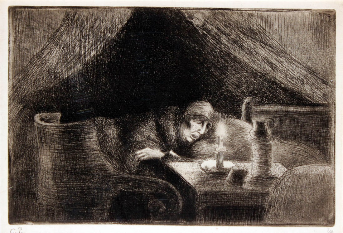 Camille Pissarro - Grandmother (1 of 1)