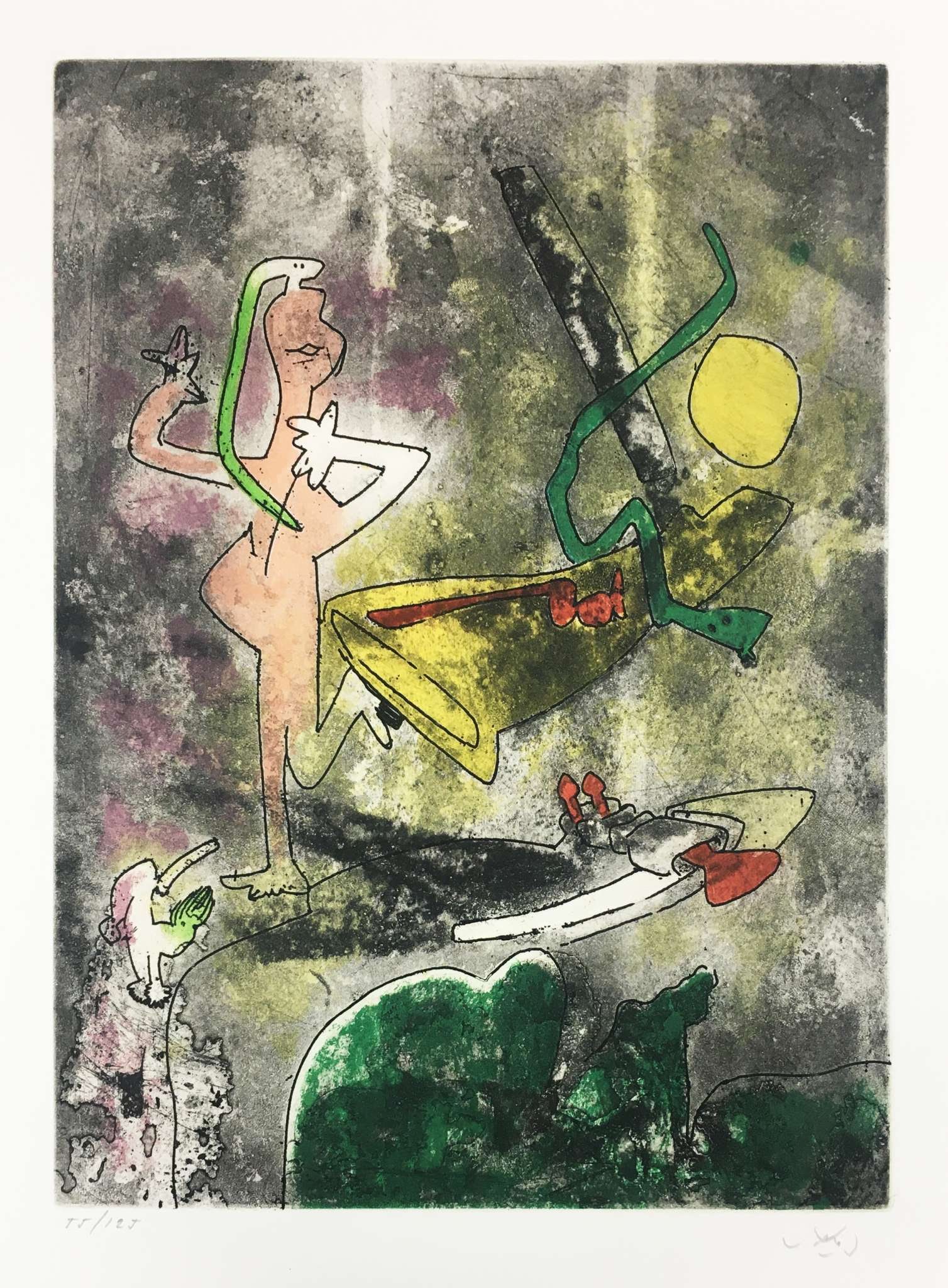 Roberto Matta - Untitled 10 from Centre Noeuds (1 of 1)