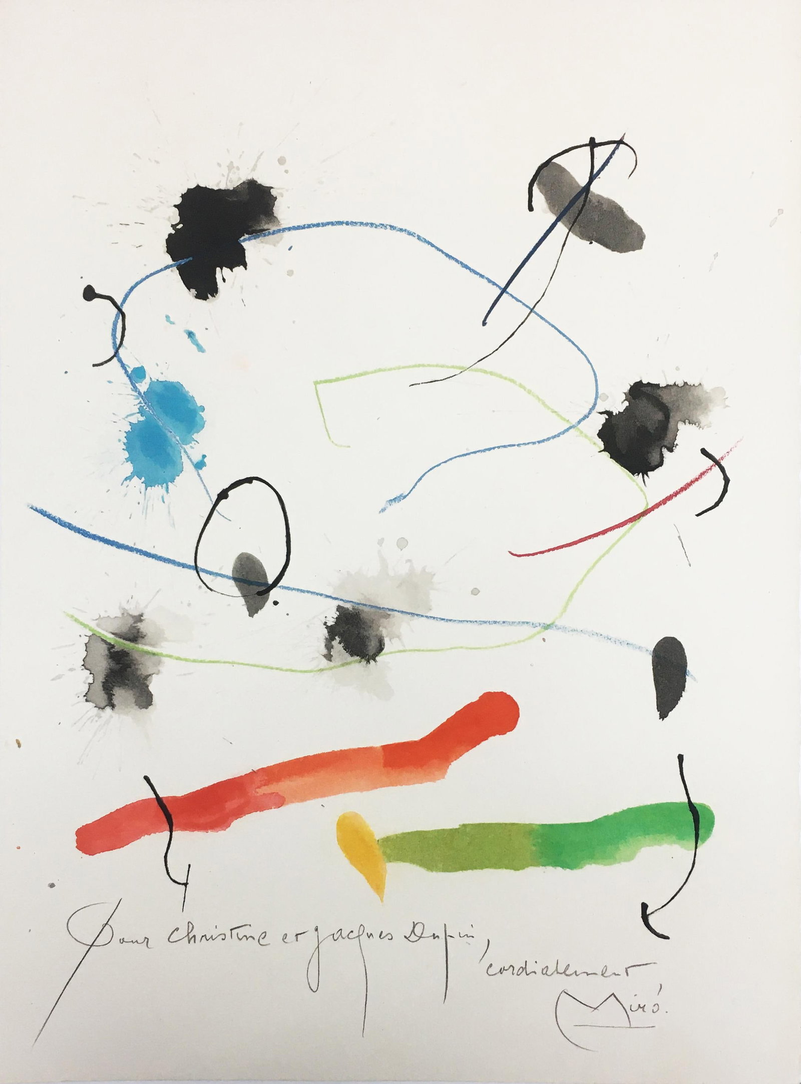 Joan Miro (After) - Pour M Jacques Dupin (1 of 1)