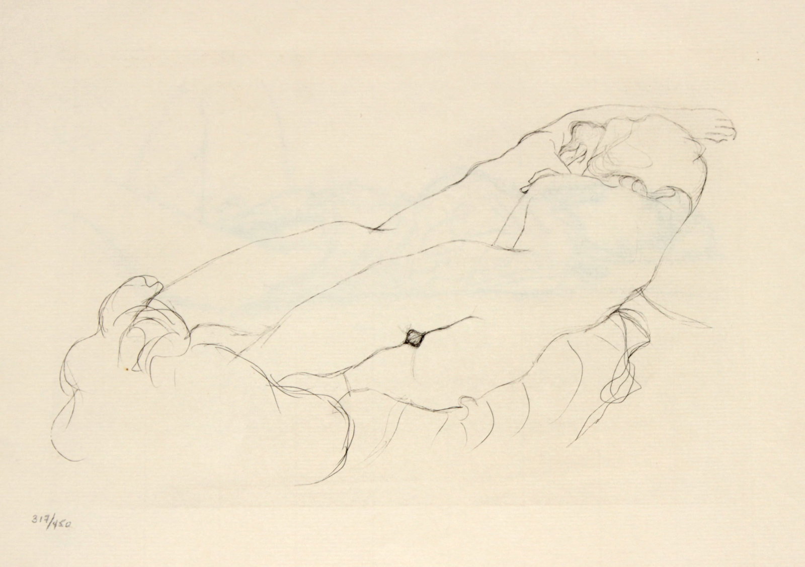 Gustav Klimt - Untitled from "des Lukian": Artist: Gustav Klimt Title: Untitled from "des Lukian" Year: 1907 Dimensions: 11in. by 14in. Edition: From the rare and limited edition of 450 Publisher: Julius Zeitler Leipzig Suite: Die