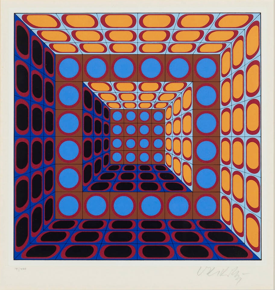 Victor Vasarely - Untitled (1 of 1)