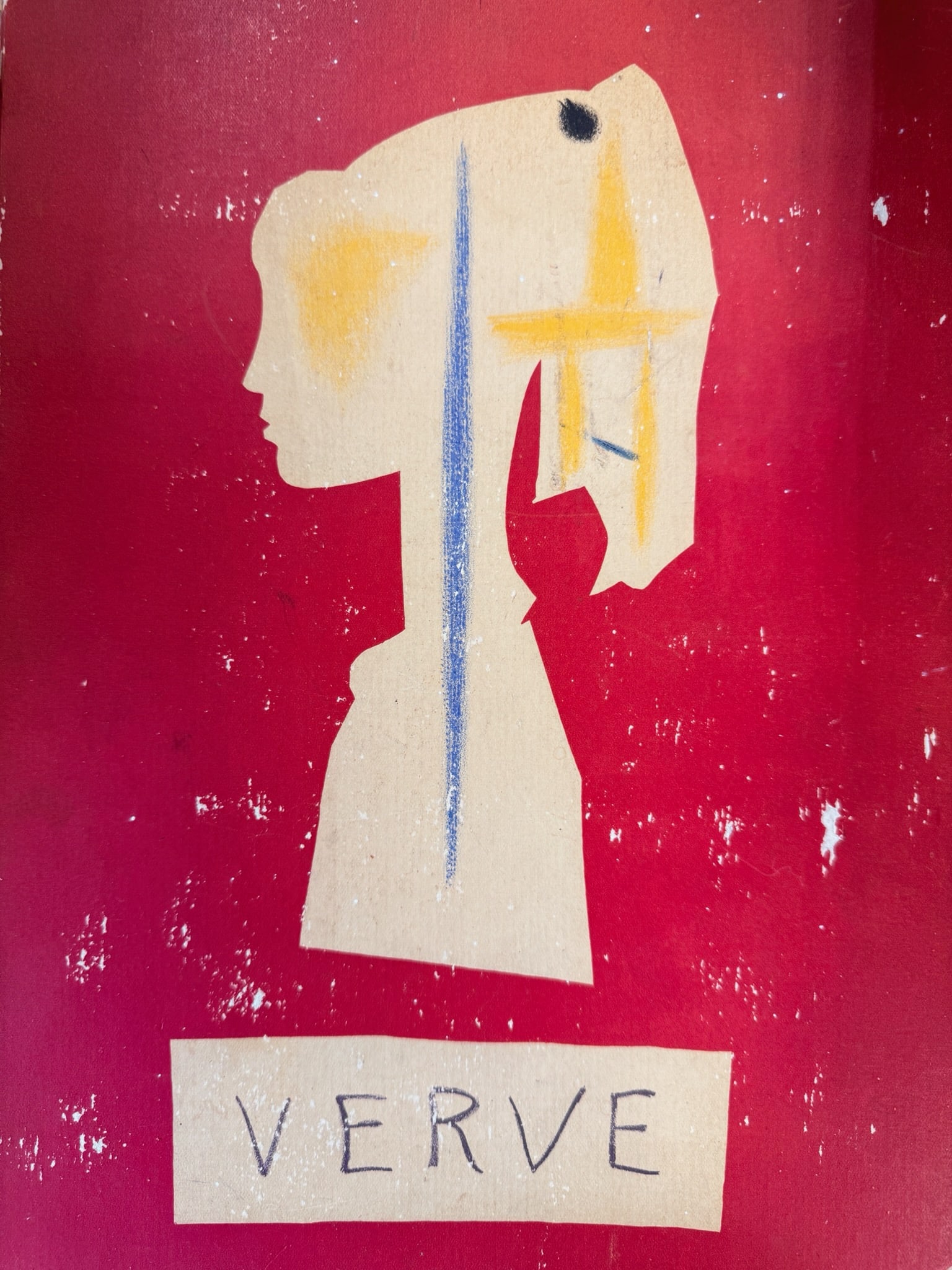 Pablo Picasso (After) - Verve Cover: Artist: Pablo Picasso (After) Title: Verve Cover Year: 1954 Dimensions: 13 1/2 x 9 1/2 in. Edition: From a rare limited edition Publisher: Mourlot Freres: Paris, France Suite: Verve Medium: