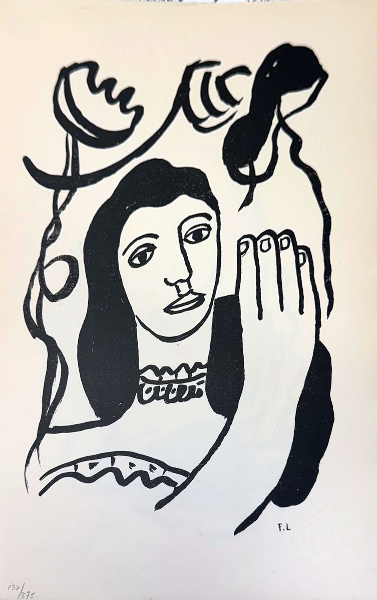 Fernand Leger - Untitled from Illuminations: Artist: Fernand Leger Title: Untitled from Illuminations Year: 1949 Dimensions: 13 x 9 3/4 in. Edition: From the rare limited edition of 395 Publisher: Grosclau
