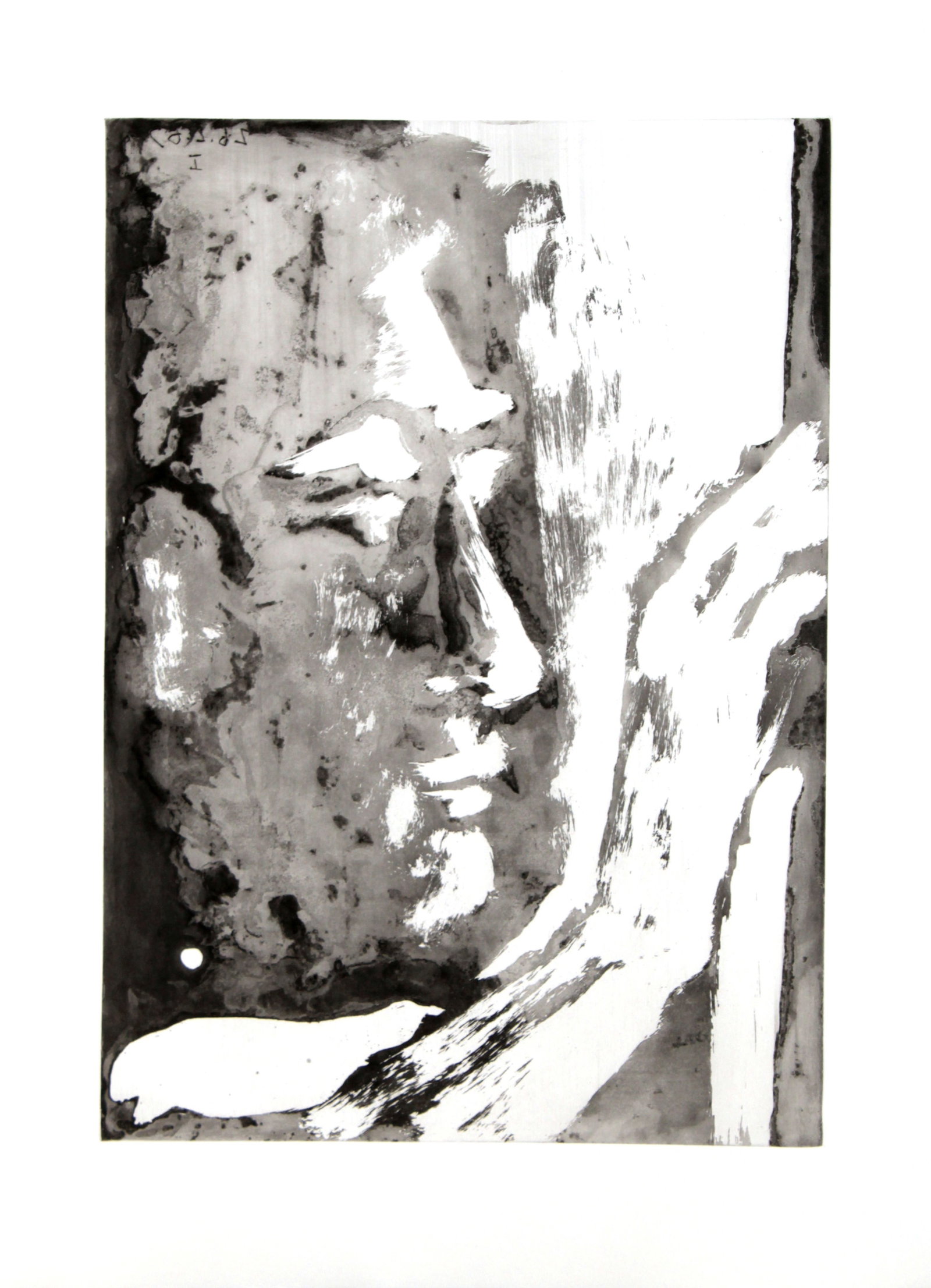 Pablo Picasso - Untitled, from "Sable Mouvant": Artist: Pablo Picasso Title: Untitled, from "Sable Mouvant" Year: 1964-65 Dimensions: 18 1/2 x 14 1/2 in. Edition: From the rare limited edition Publisher: Loui