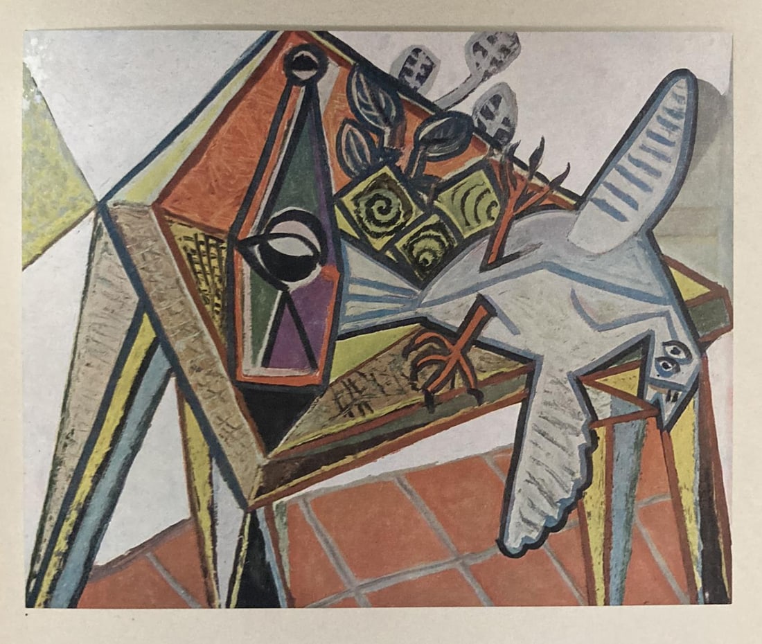 Pablo Picasso (After) - Nature Morte: Artist: Pablo Picasso (After) Title: Nature Morte Year: 1961 Dimensions: 15in. by 11in. Edition: From the rare limited edition Medium: Color Offset Lithograph</
