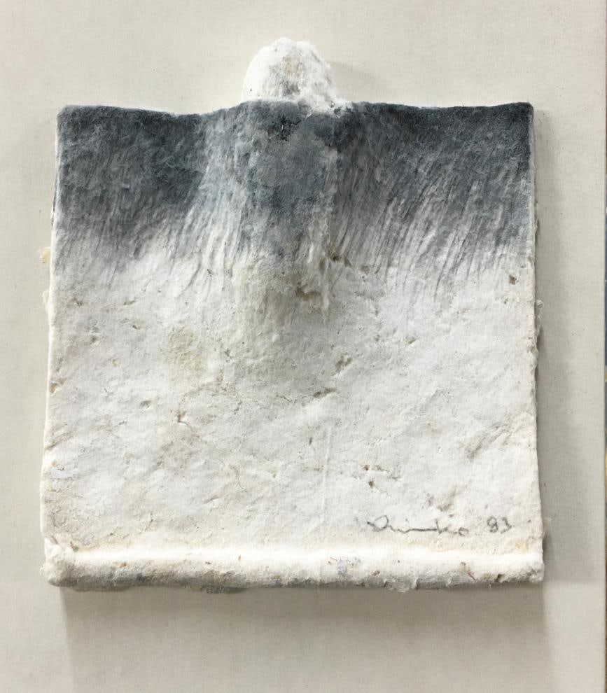 Yuriko Yamaguchi - Bird: Artist: Yuriko Yamaguchi Title: Bird Dimensions: 7in. by 6 1/2in. Edition: From the Rare Limited Edition Medium: Cast Paper and Pigment Condition: Excellent