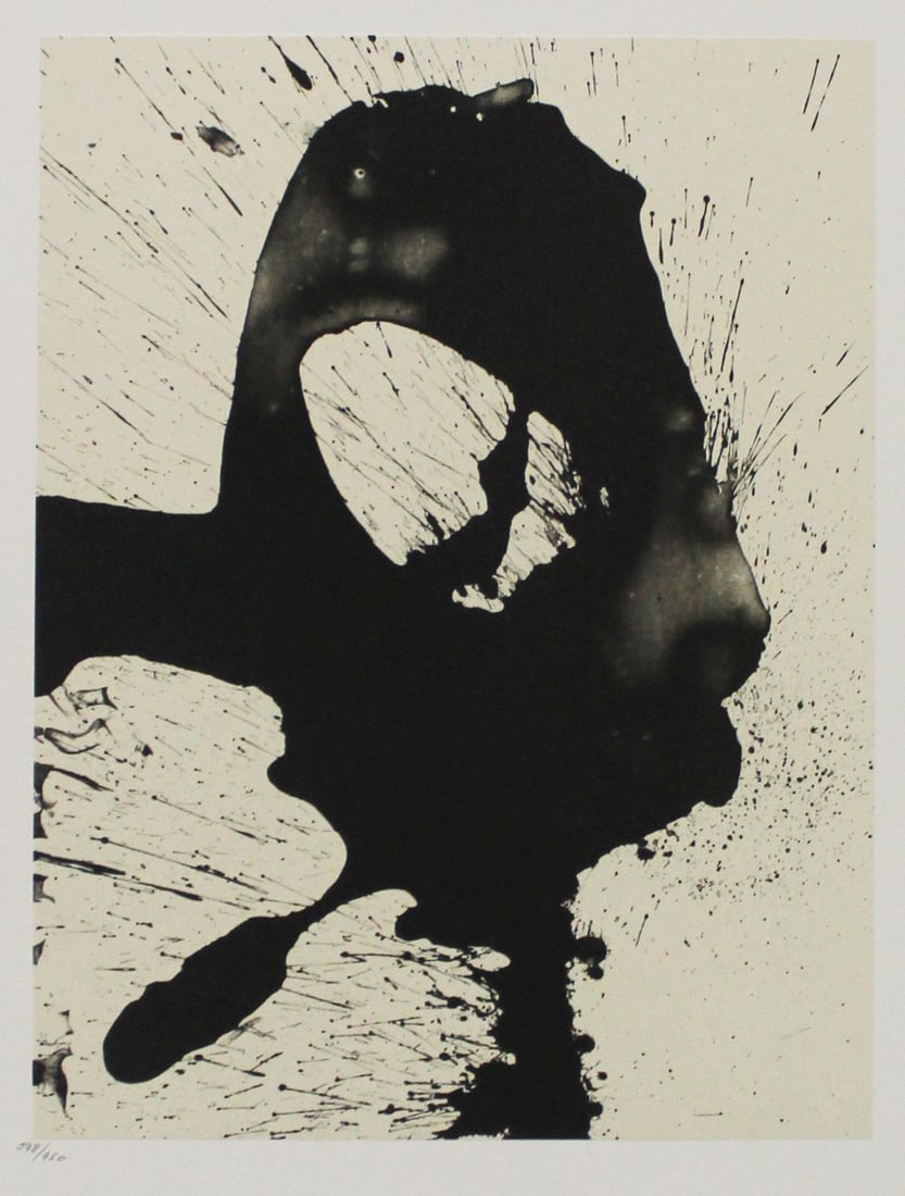 Robert Motherwell - Untitled 8: Artist: Robert Motherwell Title: Untitled 8 Year: 1988 Dimensions: 16in. by 21in. Edition: From the Rare Limited Edition of 750 Publisher: The Limited Editions