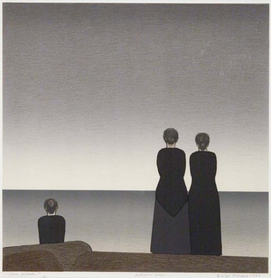 Will Barnett - Peter Grimes: Artist: Will Barnett Title: Peter Grimes Year: 1984 Dimensions: 30 1/2 x 22 1/2 in. Edition: From the limited edition of 250 Publisher: Circle Fine Arts Corporation and Metropolitan Opera