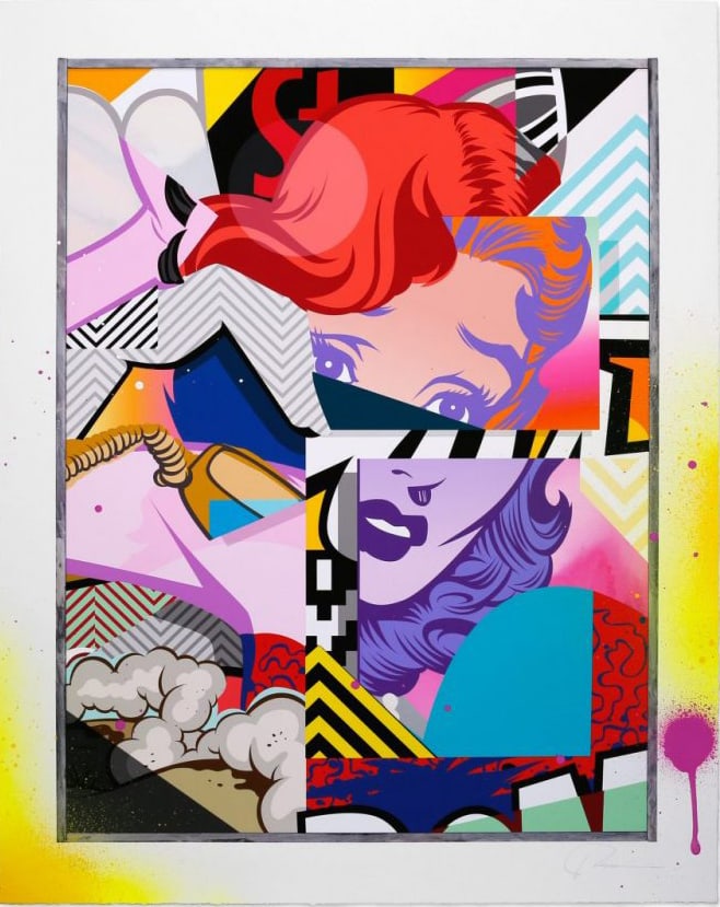 Pose - Tour: Artist: Pose Title: Tour Year: 2018 Dimensions: 24in. by 30in. Edition: From the rare limited edition of 200 Medium: Archival pigmented print on premium archival matte paper Condition: Excellent