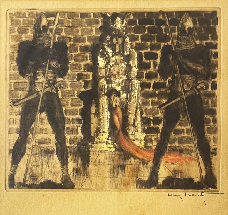 Louis Icart - Original Monotype (1 of 1)