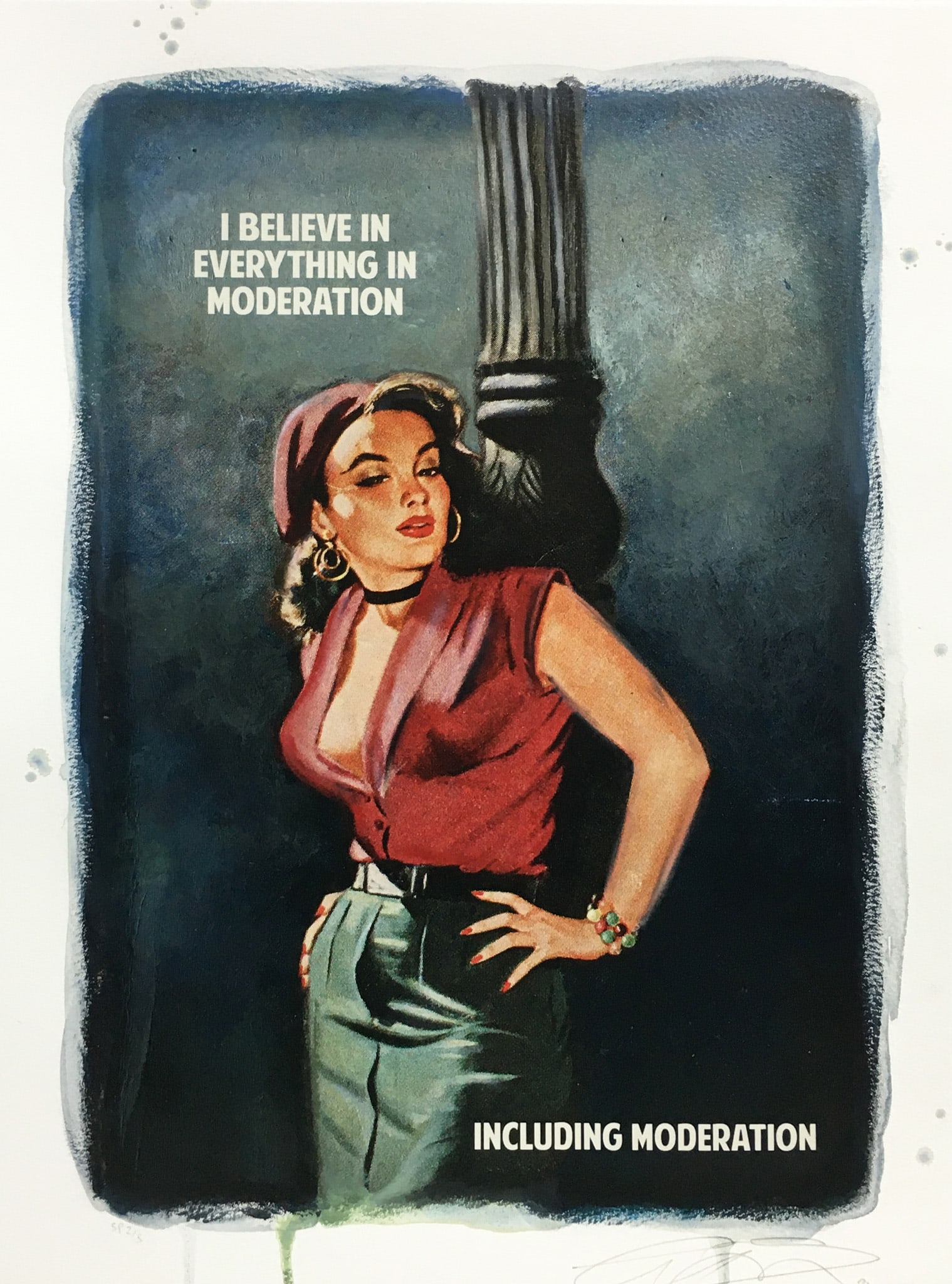 Connor Brothers - I Believe in Everything in Moderation (Including Moderation): Artist: Connor Brothers Title: I Believe in Everything in Moderation (Including Moderation) Year: 2021 Dimensions: 16 1/2 x 11 2/5 in. Edition: From the Rare Limited Special Proof