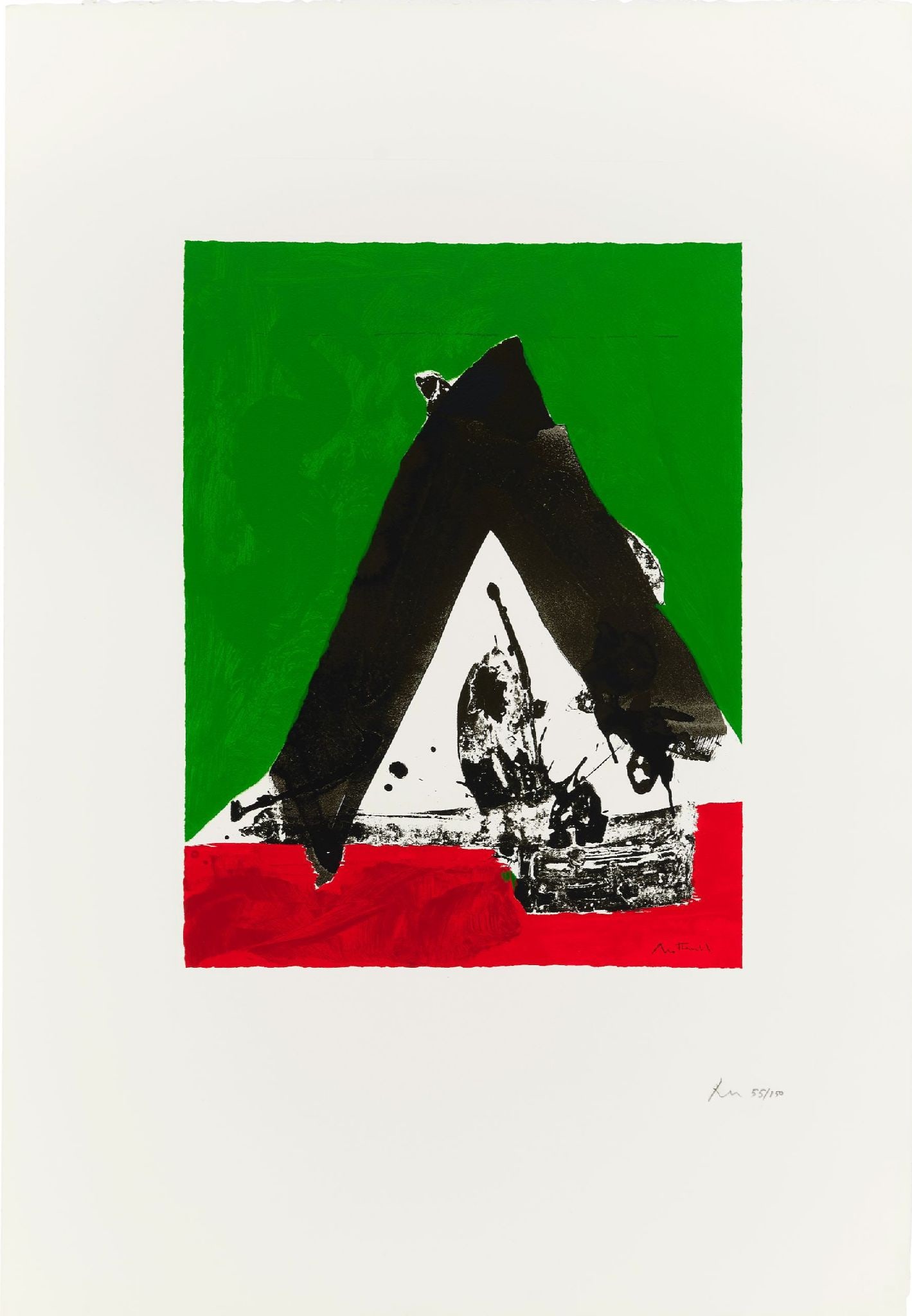 Robert Motherwell - Untitled (from The Basque Suite) (1 of 1)