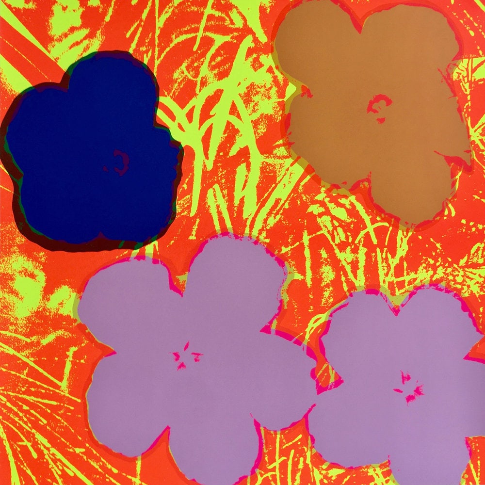 Andy Warhol (After) - Flowers 11.69: Artist: Andy Warhol (After) Title: Flowers 11.69 Dimensions: 35 1/4 x 35 1/4 in. Edition: open edition Publisher: Sunday B Morning Medium: Screenprint on museum