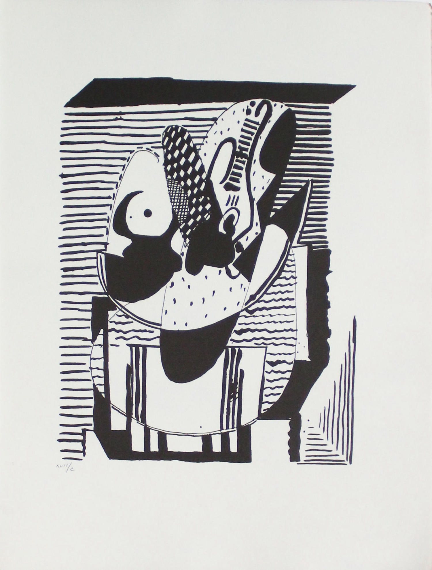 Pablo Picasso - Untitled I: Artist: Pablo Picasso Title: Untitled I Year: 1955 Dimensions: 17.25in. by 12.75in. Edition: From the Rare Limited Edition of C Publisher: Andre Sauret Paris