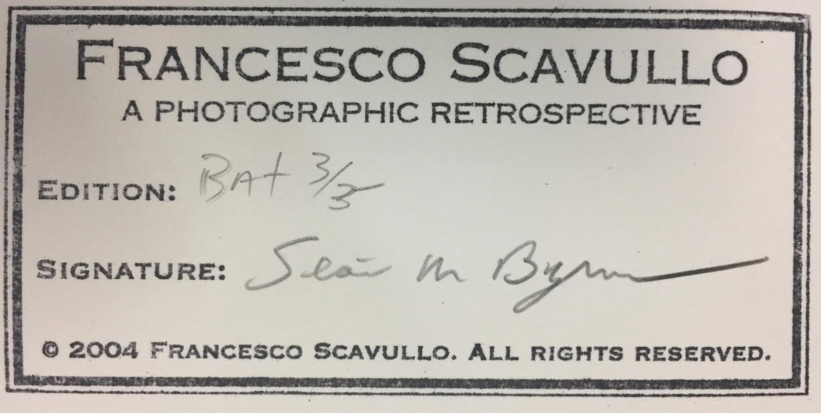 Francesco Scavullo - Cher (1974): Artist: Francesco Scavullo Title: Cher (1974) Year: 2004 Dimensions: 20in. by 24in. Edition: From the Rare Limited Edition Suite: Volume I Song Medium: Silver Gelatin Print Condition: Excellent