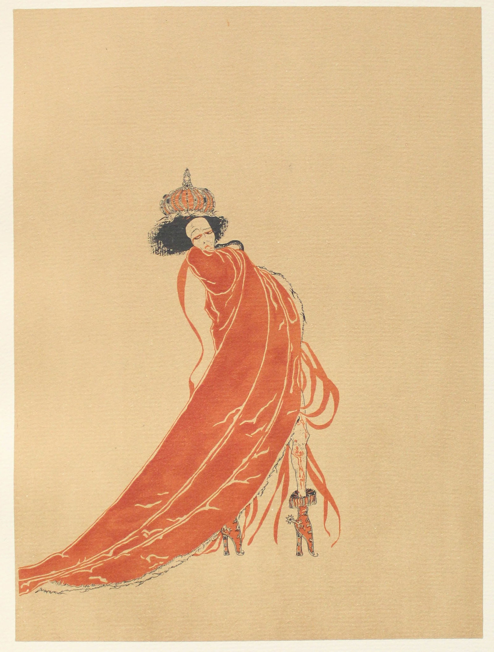 Alastair - Pride from the Temptation of St Anthony: Artist: Alastair Title: Pride from the Temptation of St Anthony Year: 1925 Dimensions: 12 3/4 x 9 7/8 in. Edition: From the Rare Limited Edition of 975 Publisher: Alfred A Knopf, New York Suite: