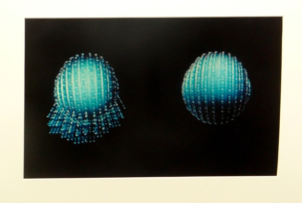 Gretchen Bender photograph from Bill T Jones portfolio: Artist: Gretchen Bender Title: Untitled - from Bill T. Jones portfolio Medium: Photographs, Digital Print Year: 1895 Size: 19" x 29 1/4" Edition: From the limited edition 81 of 85 Signature: Sig