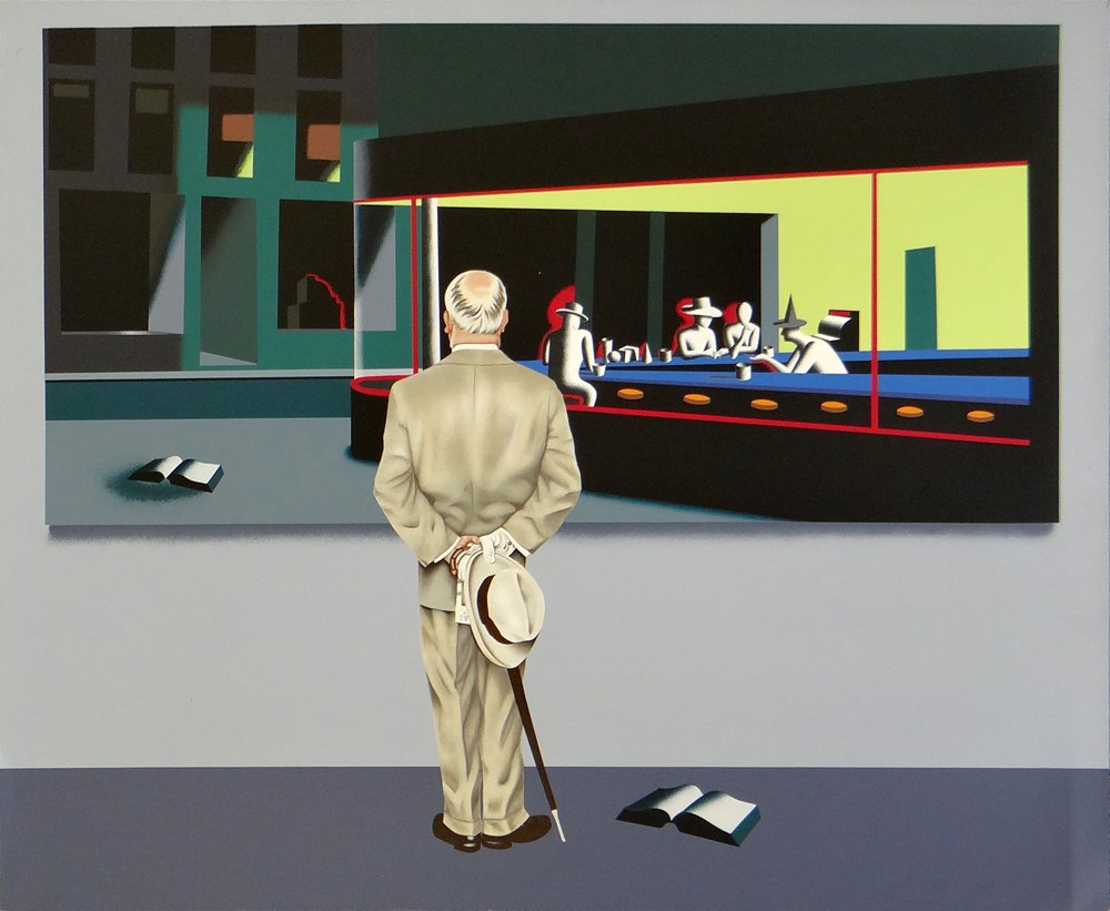 Mark Kostabi "Perceptions and Reality": Artist: Mark Kostabi Title: Perceptions and Reality Medium: Original silkscreen in colors Year: 1991 Size: 30" x 40" Edition: From the limited edition of 150 Signature: Hand signed, lower right<