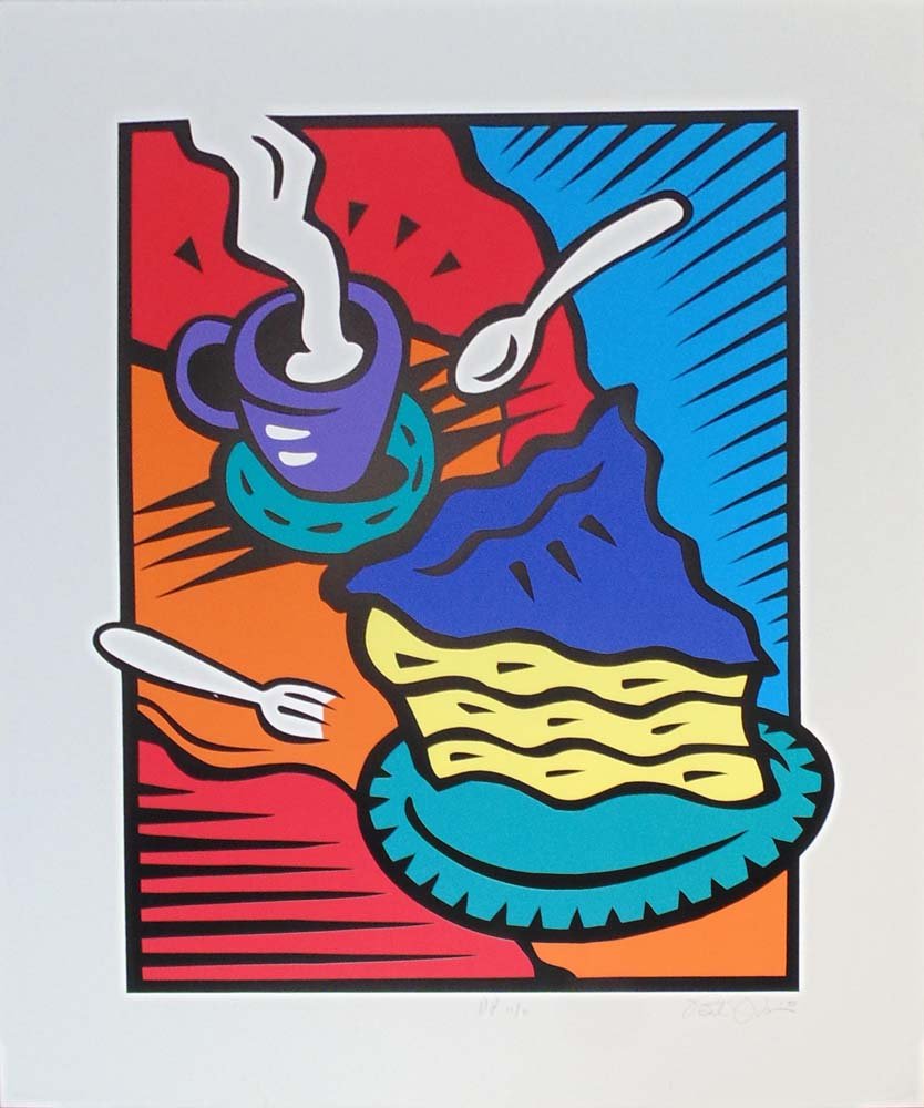 Burton Morris "Afternoon Delight": Artist: Burton Morris Title: Afternoon Delight Medium: Original silkscreen in colors on paper Year: 1998 Edition: From the "DP" limited edition of 11 Size: 37 7/8" x 31 Publisher: Screened Image