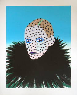 Kiki Kogelnik "Life is a Veil": Artist: Kiki KogelnikTitle: Life is a VeilYear: 1979Medium: Original serigraph in colors on paperEdition: From the limited edition of 200Size: 32" x 26"Signature: Hand signed by the artist in pencil