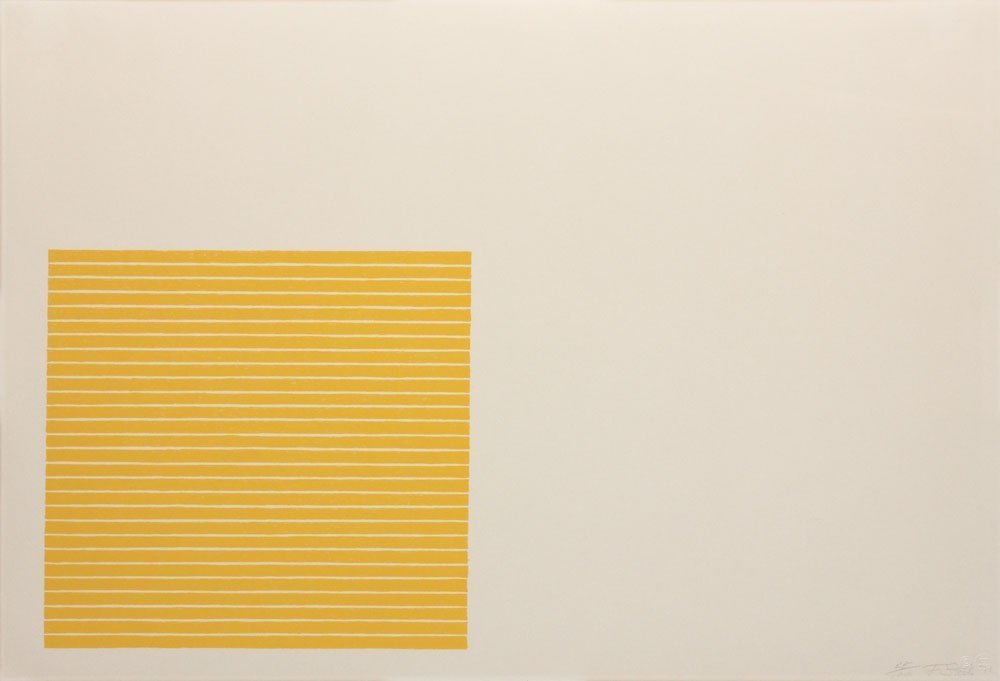 Frank Stella "Palmito Ranch": Artist: Frank Stella Title: Palmito Ranch Suite: Benjamin Moore Year: 1971 Medium: Original lithograph in colors on Arches paper Edition: From the limited edition of 100 Publisher: Gemini GEL