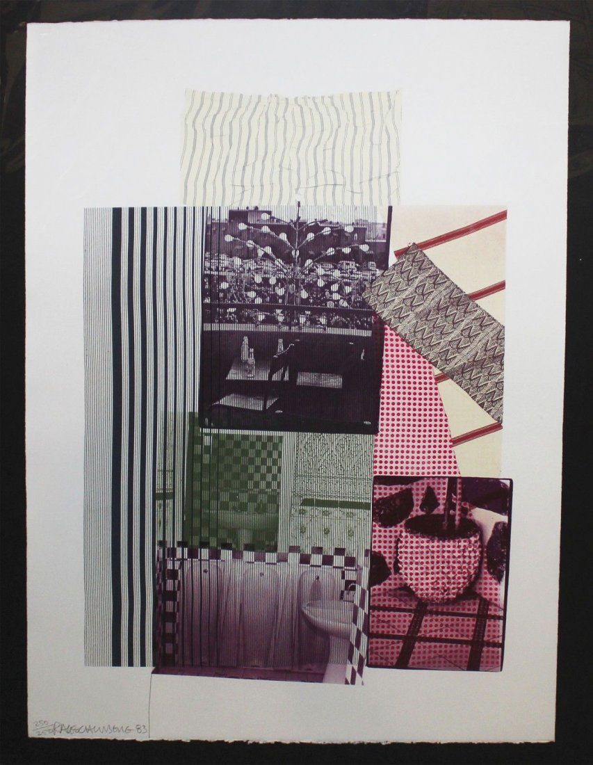 Robert Rauschenburg "Pre-Morocco" (1 of 3)