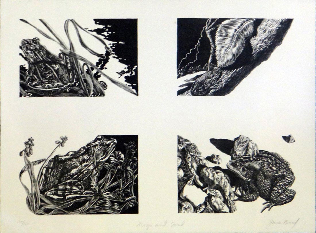 Jack Beal "Frogs and Toads" (1 of 2)