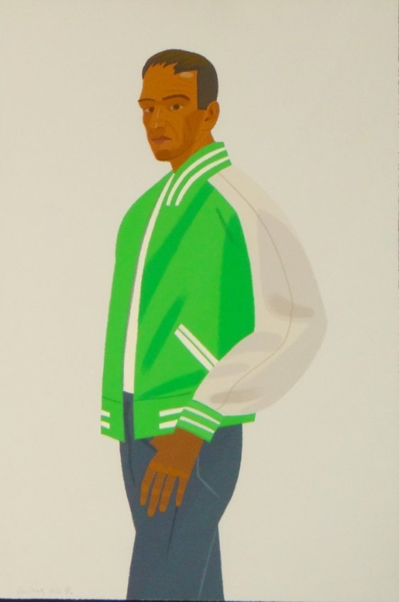 Alex Katz "The Green Jacket": Alex KatzThe Green JacketOriginal Screenprint in colors on paper199036” x 24”Hand signed by the artistFrom the rare limited edition of 150COA provided. Guaranteed authentic