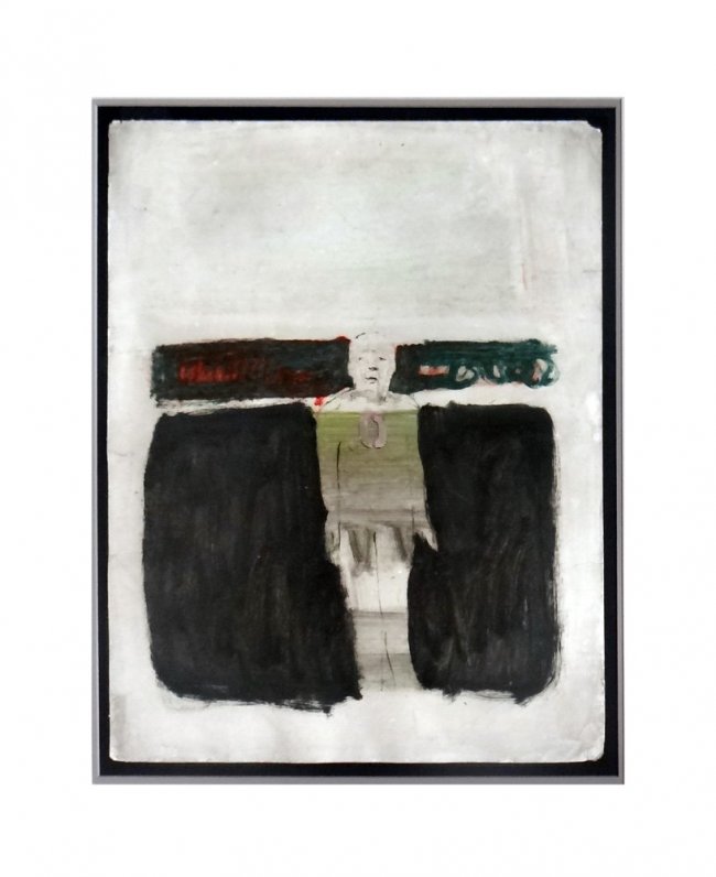 James Havard "Untitled" Original Gouache: Artist: James HavardTitle: UntitledMedium: Original gouache painting on heavy paperEdition: Unique, original work of artSize: 23 3/4" x 19"Signature: Hand signed by the artistCOA provided. Guaranteed