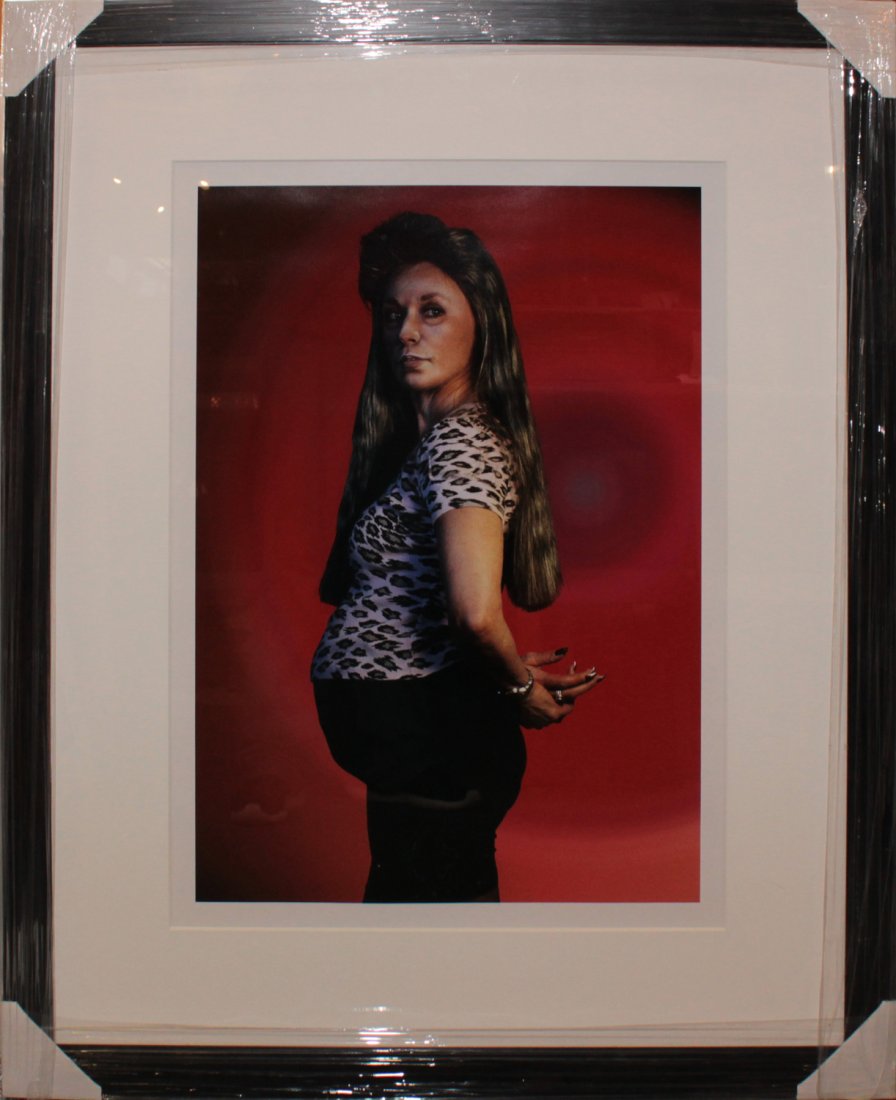 Cindy Sherman "Untitled (Pregnant Woman)": Artist: Cindy Sherman Title: Untitled (Pregnant Woman) Medium: Color photograph Edition: 33 of the limited edition of 300 Size: 28" x 19" Year: Created 2002, Printed 2004 Signature: Signed and d