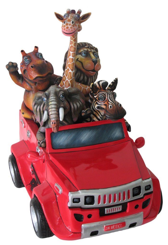 Carlos & Albert "Tanzania Taxi": Artist: Carlos & Albert Title: Tanzania Taxi Medium: Mixed medium sculpture Edition: From the rare limited edition of 150 Signature: Signed and numbered by the artists COA provided. Guaranteed authe