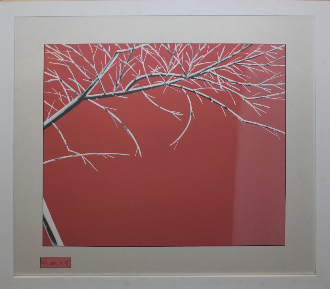 Alex Katz "Master American Contemporaries-Museu de Arte: Artist: Alex KatzTitle: Master American ContemporariesMedium: Original lithograph in colors on paperEdition: From the limited edition of 100Publisher: Museu de Arte ContemporaneaSize: 29" x 34"Signatu