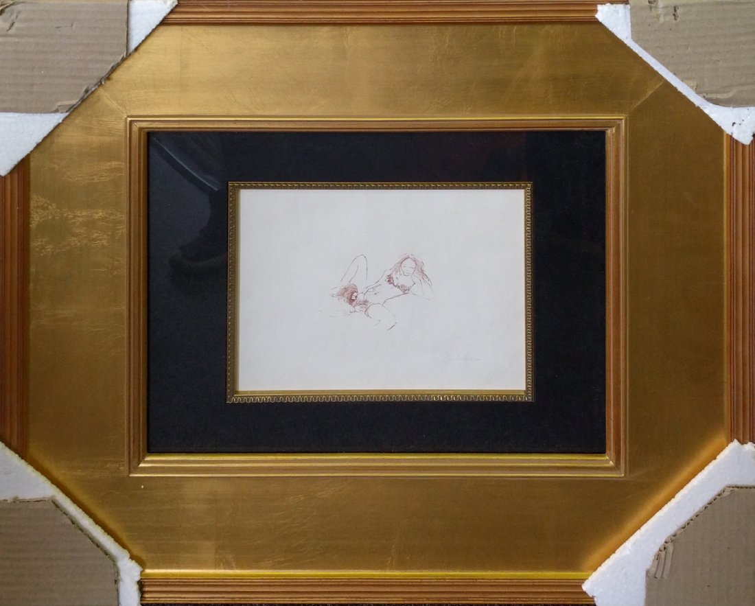 John Lennon, from Bag One: Artist: John Lennon Year: 1970 Suite: Bag One Brochure Portfolio Medium: Offset lithograph Edition: From the rare limited edition Signature: Signed in the plate COA provided. Guaranteed auth