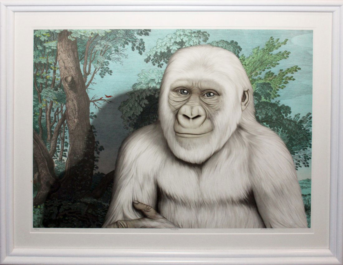 Tom Palmore "Snowflake": Artist: Tom Palmore Title: Snowflake Year: c. 1983 Medium: Lithograph on paper Edition: From the rare limited edition of 150 Signature: Signed, numbered, and dated by the artist COA provided