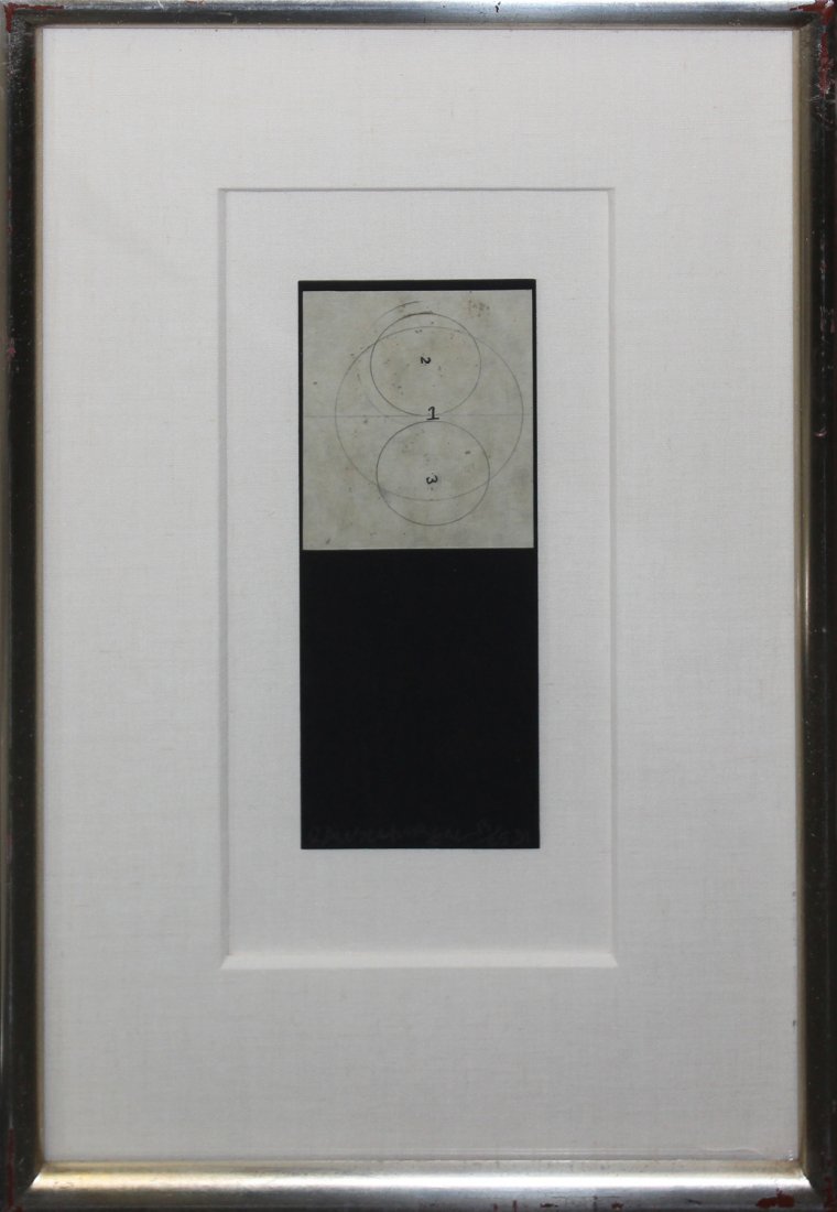 Robert Rauschenberg "from Shirtboards Morocco, Italy: Artist: Robert Rauschenberg Title: Untitled Suite: Shirtboards Morocco, Italy '52 Medium: Mixed media collage with offset lithograph in colors on homemade and heavyboard paper Publisher: Styria Studio