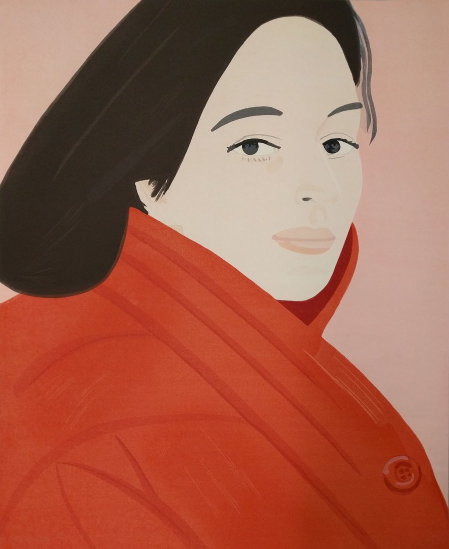 Alex Katz "Brisk Day III": Artist: Alex Katz Title: Brisk Day I Year: 1990 Medium: Woodcut on wove paper Edition: From the rare limited edition of 150 Size: 36" x 30" Signature: Signed by the artist COA provid