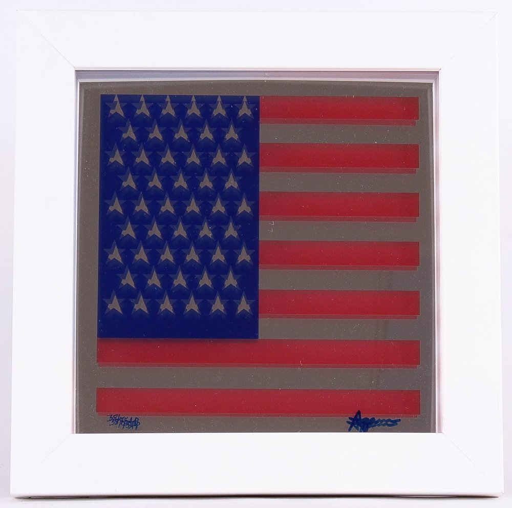 Yakov Agam, "Spirit of America" (1 of 3)