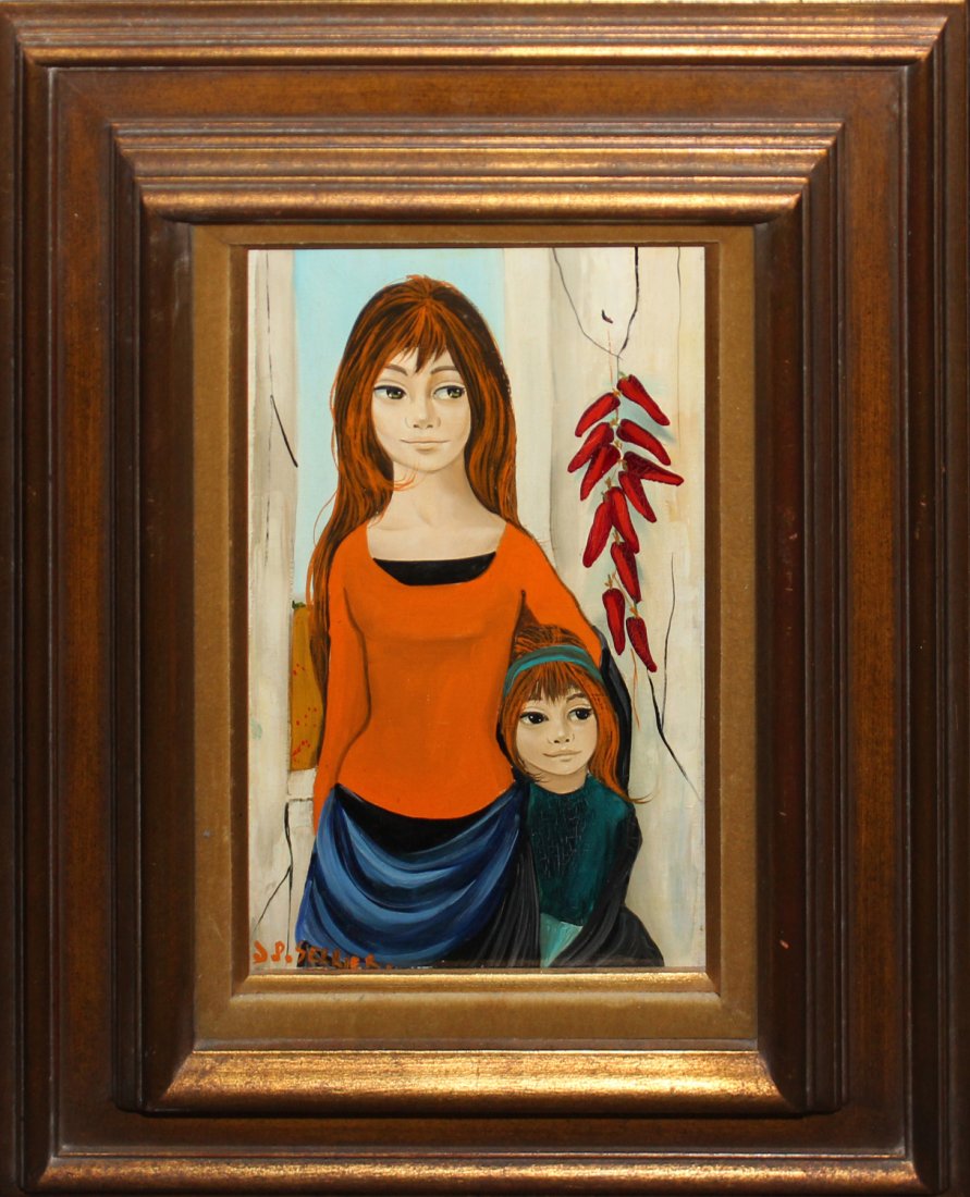 Jean Pierre Serrier "Mother and Daughter" (1 of 3)