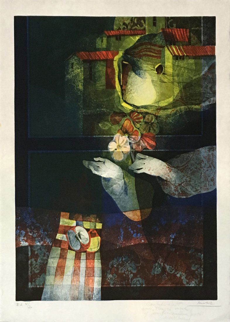 Sunol Alvar original lithograph (1 of 3)