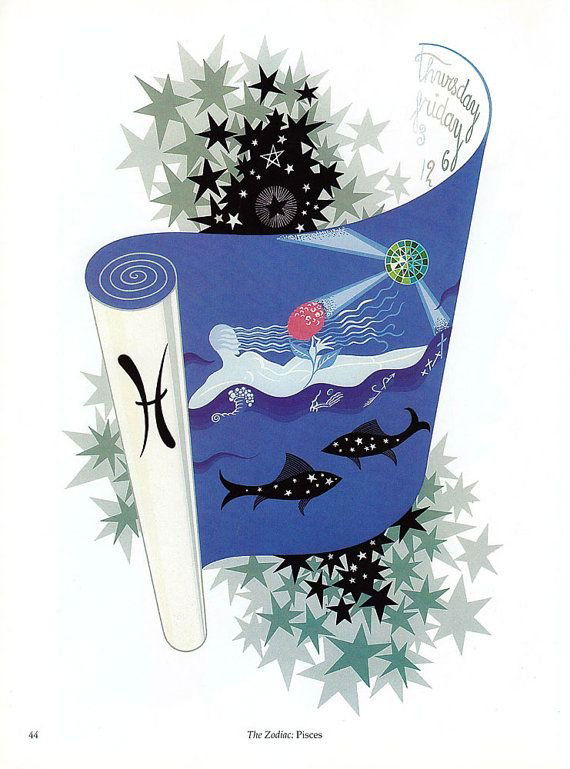 Erte "Pisces" (1 of 1)