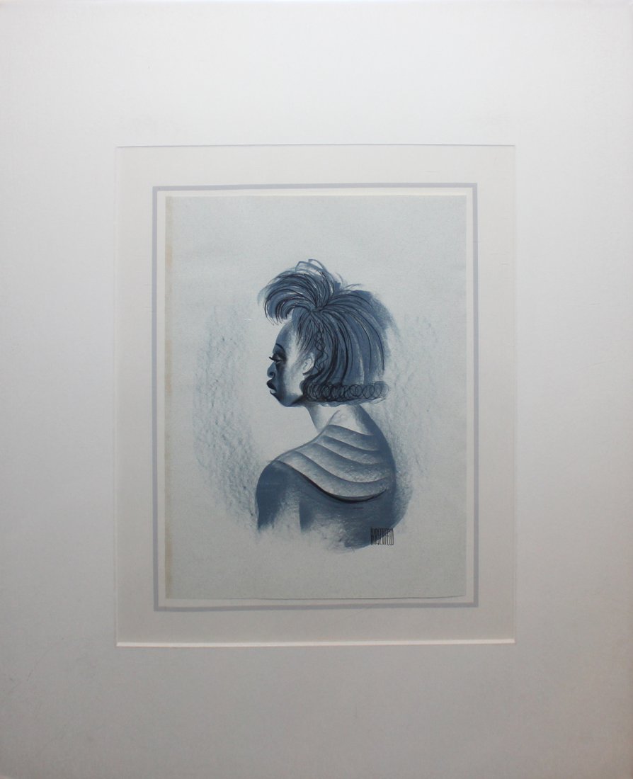 Al Hirschfeld "Seven O'Clock": Artist: Al Hirschfeld Title: Seven O'Clock Year: 1941 Portfolio: Harlem as seen by Hirschfeld Medium: Lithograph on hand-made paper Edition: From the limited edition of 1000 Size: 12" x 9 1/4"</