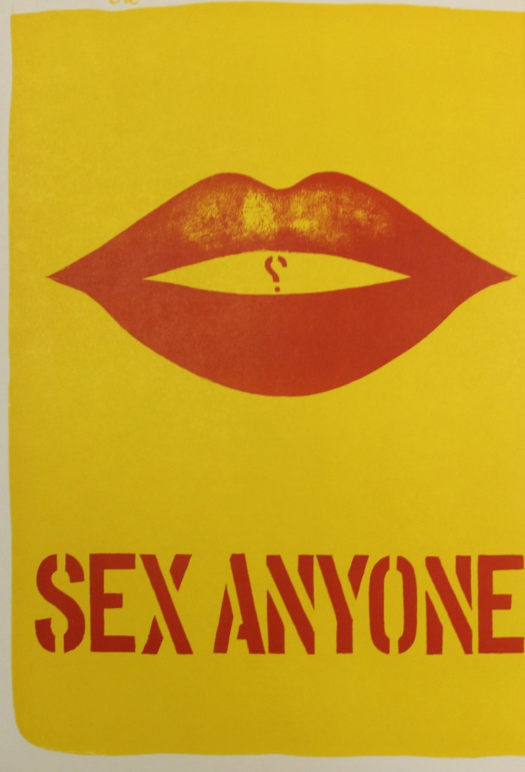 Robert Indiana "Sex Anyone" (1 of 1)