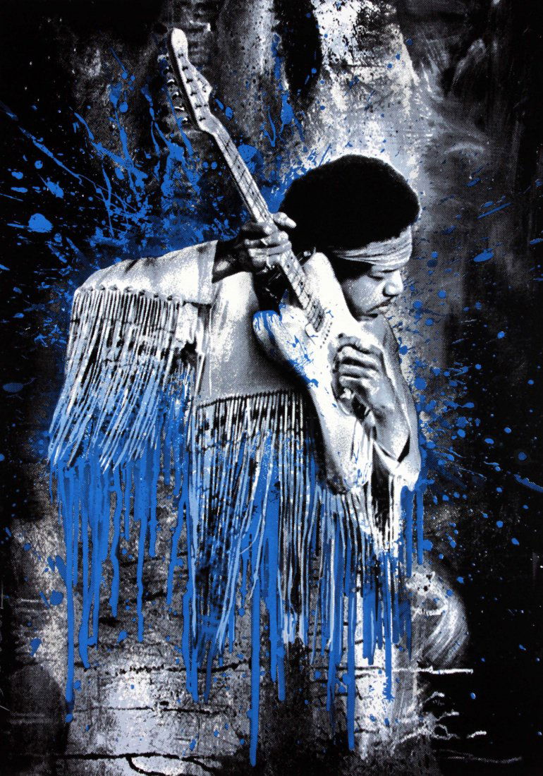 Hendrix by Mr Brainwash (1 of 2)