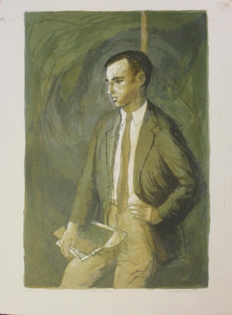 Benton Murdoch Spruance "Boy in Space" (1 of 3)