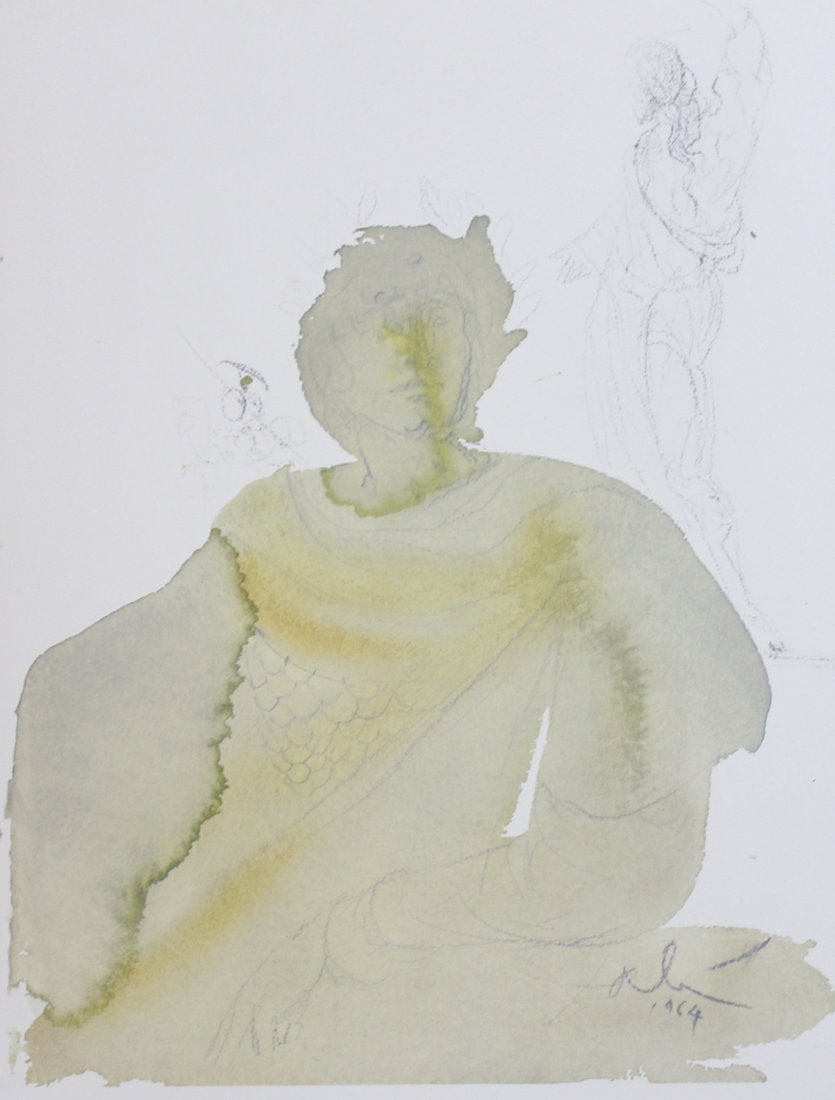 Salvador Dali "Biblia Sacra 78- Licet tributum dare (1 of 3)