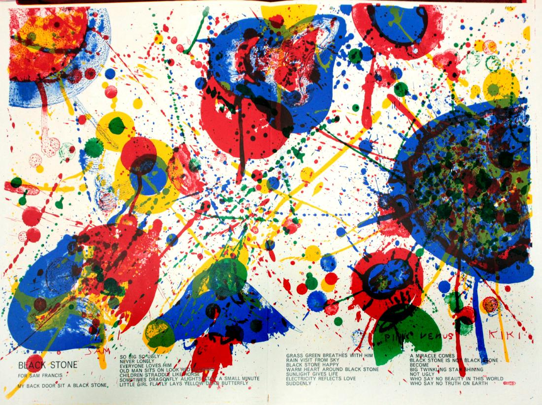 James Rosenquist, "Black Stone" (1 of 1)