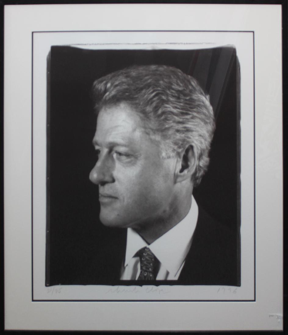 Chuck Close "Untitled (President Clinton)" (1 of 3)