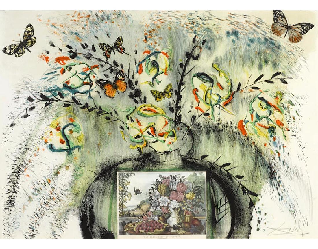 Salvador Dali, from "Currier & Ives as Interpreted by (1 of 1)