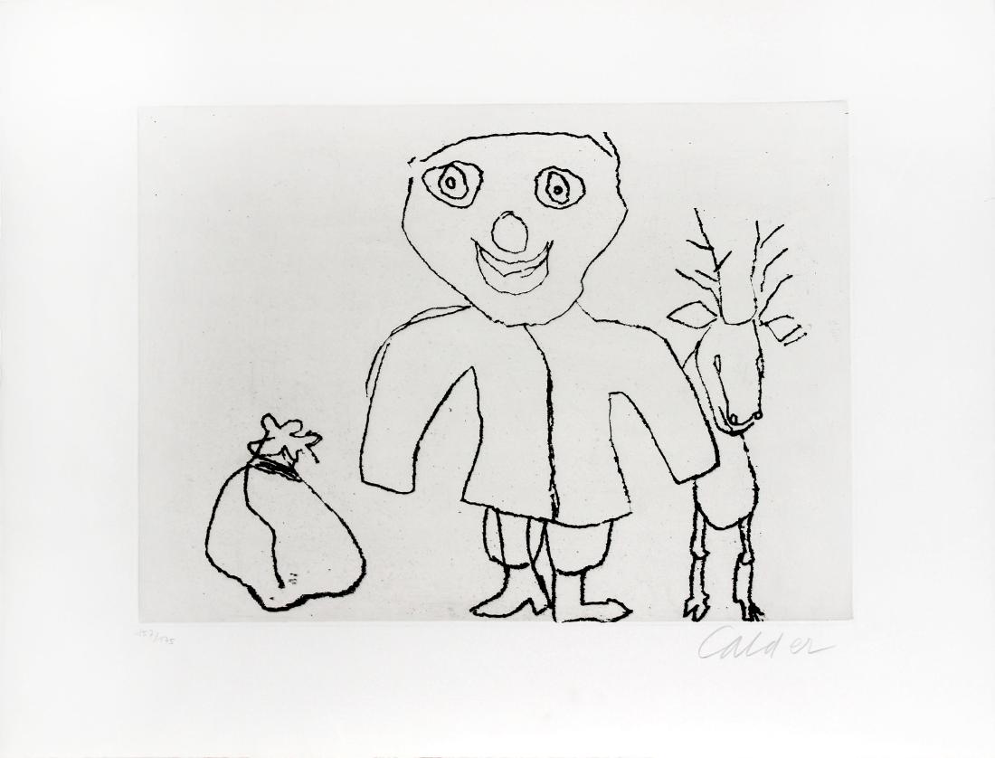 Untitled from Santa Claus by Alexander Calder (1 of 3)