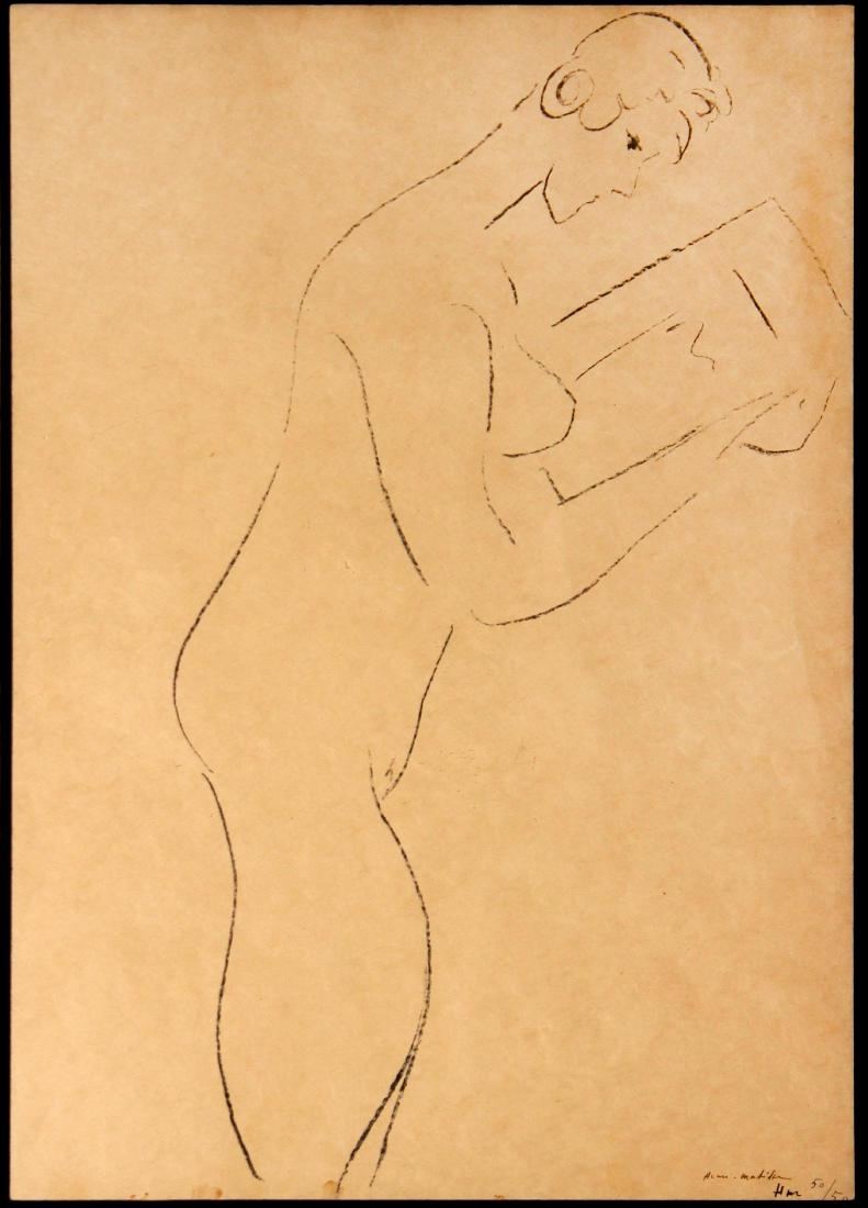 La Lecture Nu de Profil by Henri Matisse (1 of 2)
